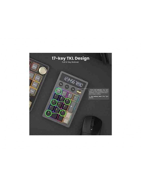 კლავიატურა: Royal Kludge RGB Mechanical Numpad - RK M20-PT-YXZ
