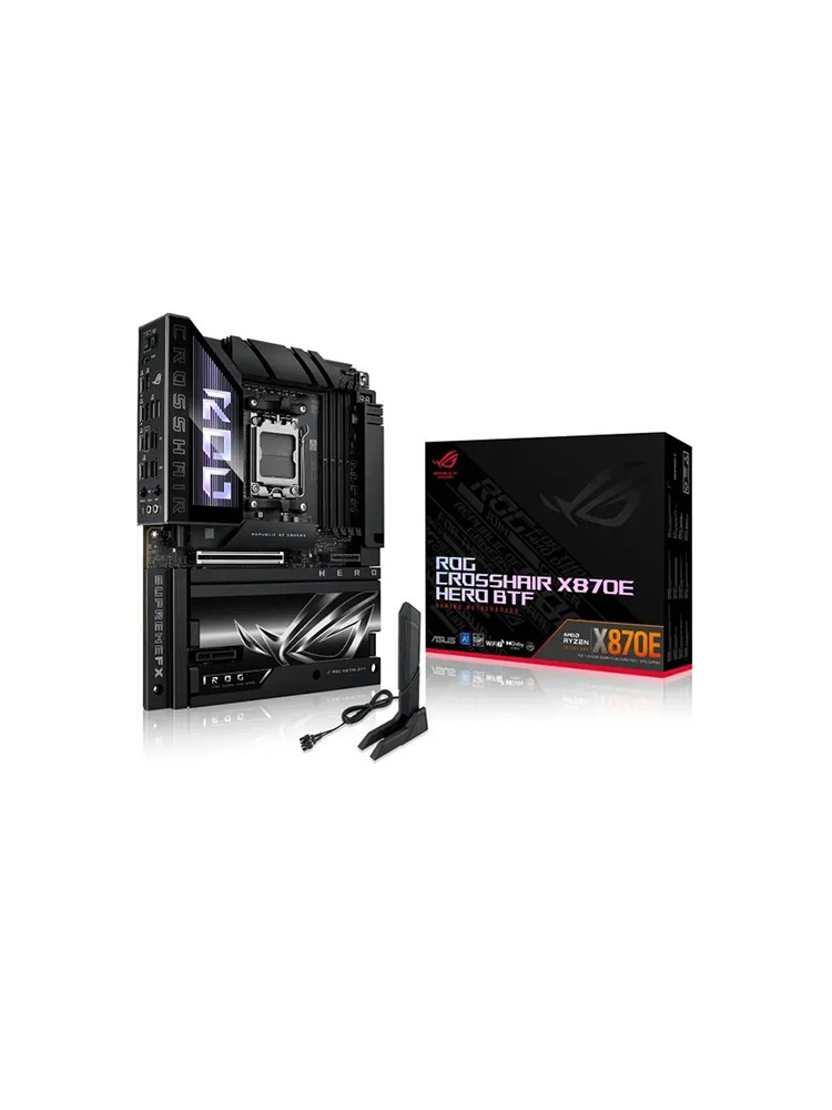 დედა დაფა: Asus ROG CROSSHAIR X870E HERO BTF 4DDR5 AM5 - 90MB1MX0-M0EAY0