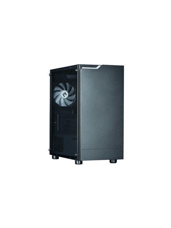 ქეისი: Zalman 1x120mm ARGB TG Side Panel mATX Black - T4PLUS