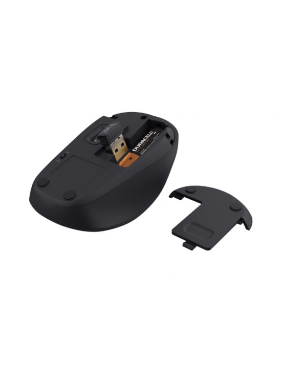 ნოუთბუქის ჩანთა: Trust Bologna Laptop Bag And Mouse Set 16" Black - 24988
