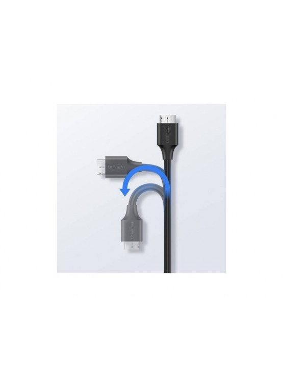 კაბელი: UGREEN US312 Type-C to Micro-B Cable 1m Black - 20103
