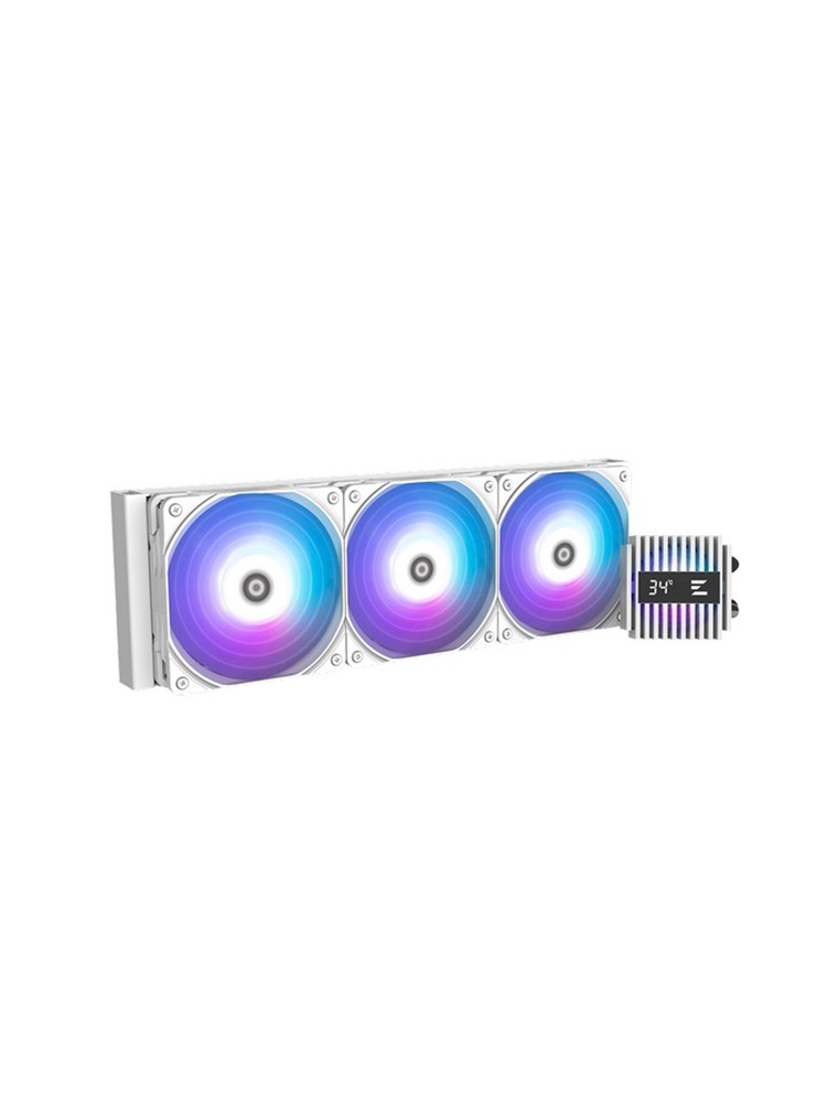ქულერი: Zalman Alpha2 A36 WHITE ARGB CPU Universal Liquid Cooler - ALPHA2A36WHITE