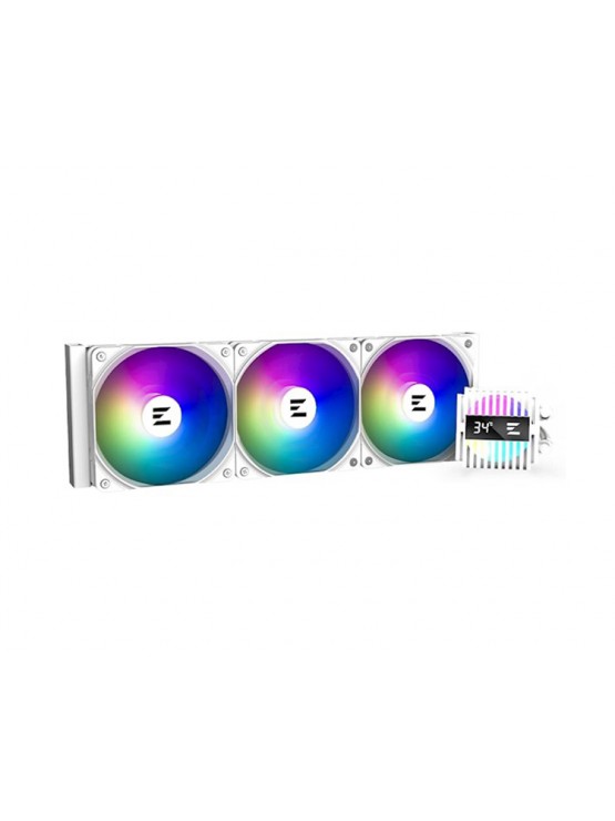 ქულერი: Zalman Alpha2 A36 WHITE ARGB CPU Universal Liquid Cooler - ALPHA2A36WHITE