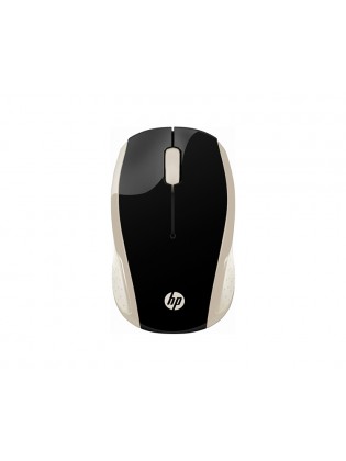 თაგვი უკაბელო: HP 200 Wireless Mouse Silk gold - 2HU83AA