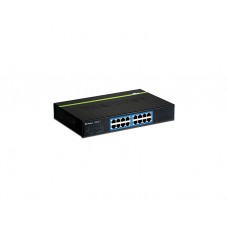 სვიჩი: TRENDnet TEG-S16Dg 16-Port Gigabit GREENnet Desktop Switch /w metal case