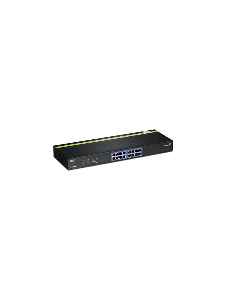 სვიჩი: TRENDnet TEG-S16g 16-port Gigabit GREENnet Switch(Rack Mount)