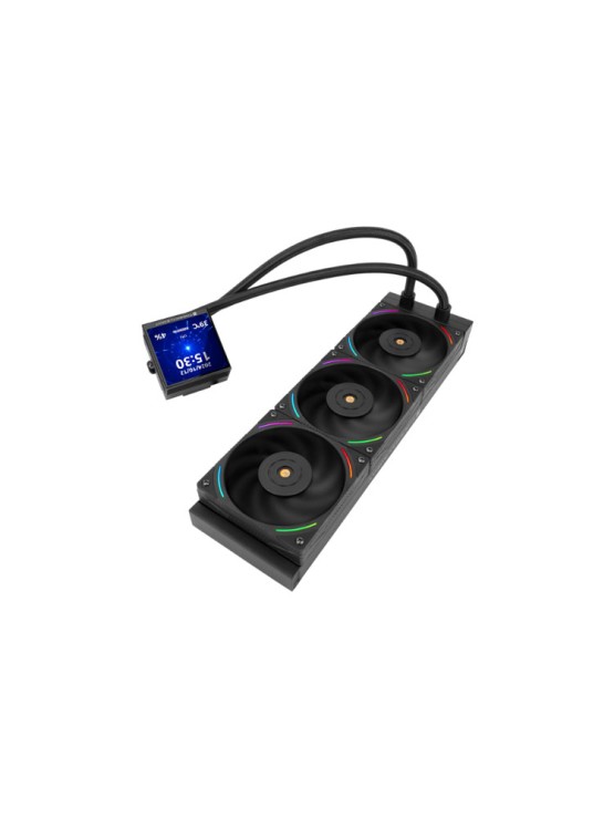ქულერი: THERMALRIGHT Hyper Vision 360 ARGB BLACK CPU Universal Cooler (in bulk)