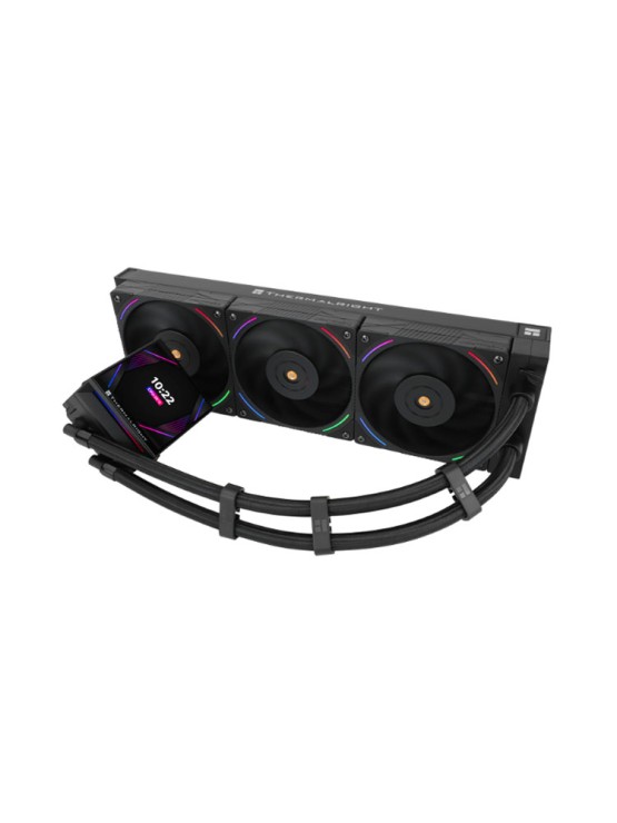 ქულერი: THERMALRIGHT Hyper Vision 360 ARGB BLACK CPU Universal Cooler (in bulk)