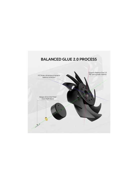 ქულერი: THERMALRIGHT TL-UB36 360mm ARGB Case Fans 2150 RPM±10%