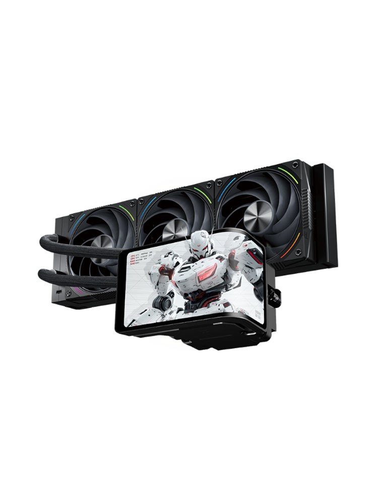 ქულერი: THERMALRIGHT Wonder Vision 360 Turbo ARGB Black CPU Universal Cooler