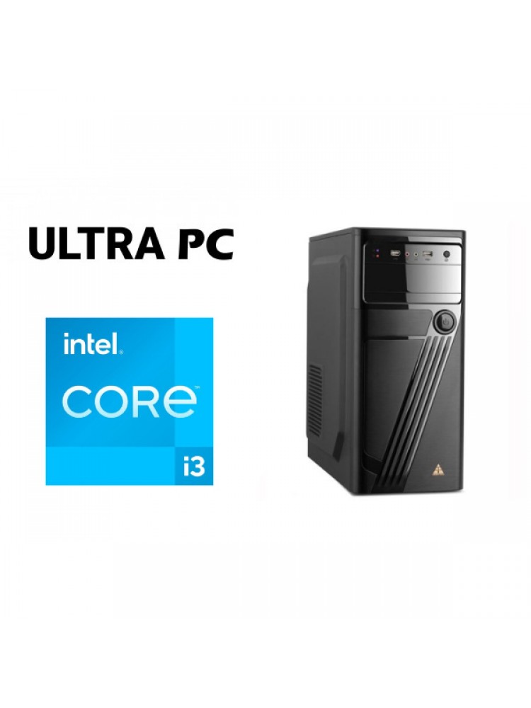 ULTRA PC Intel Core I3-12100 Asus PRIME H610M-A SSD 256GB 16GB GTX1650 4GB