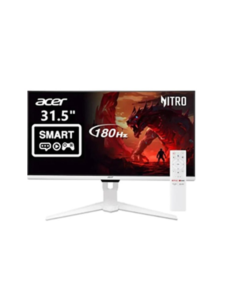 მონიტორი: Acer Gaming Smart GA321QU Pwmipruxw 31.5" WQHD 180Hz 1ms HDMI DP USB-C - UM.JG1EE.P01