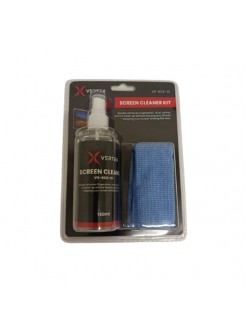 საწმენდი: Vertex VX-SCK-01 2-in-1 Screen Cleaner Kit For LCD/LED Displays 150ml