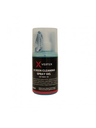 საწმენდი: Vertex VX-SCK-12 2-in-1 Universal Screen Cleaner Kit For LCD/LED Displays 200ml
