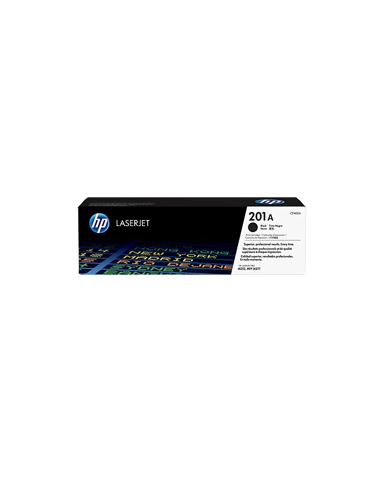 კარტრიჯი ლაზერული: HP 201A Black Original LaserJet Toner Cartridge - CF400A