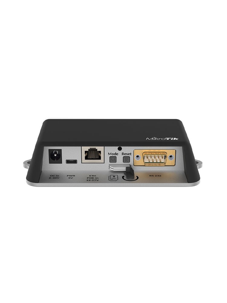 როუტერი: Mikrotik LtAP mini LTE kit Black - RB912R-2nD-LTm&EC200A-EU