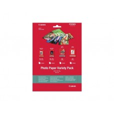 ფოტოქაღალდი: Canon VP-101 Photo Paper Variety Pack 10x15+A4 20 sheet - 0775B079AA