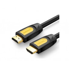 კაბელი HDMI: UGREEN HD101 HDMI to HDMI Cable 5m Yellow/Black - 10167