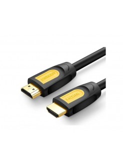 კაბელი: UGREEN HD101 HDMI to HDMI Cable 5m Yellow/Black - 10167