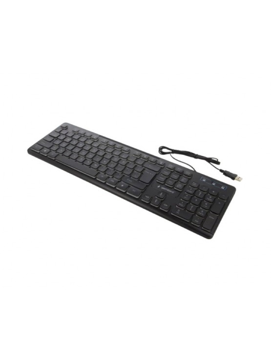 კლავიატურა: Gembird KB-UML-02 "Rainbow" backlight multimedia keyboard