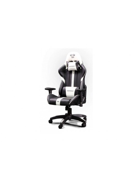 გეიმერული სავარძელი: E-Blue EEC412BWAA-IA Gaming Cobra Chair Black/White