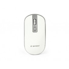 მაუსი: Gembird MUSW-4B-06-WS Wireless Optical Mouse White/Silver