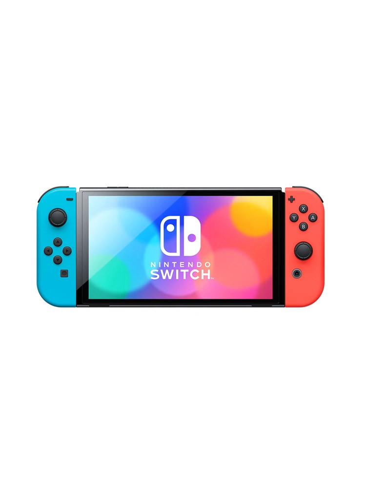 სათამაშო კონსოლი: Nintendo Switch OLED - Neon Red & Blue