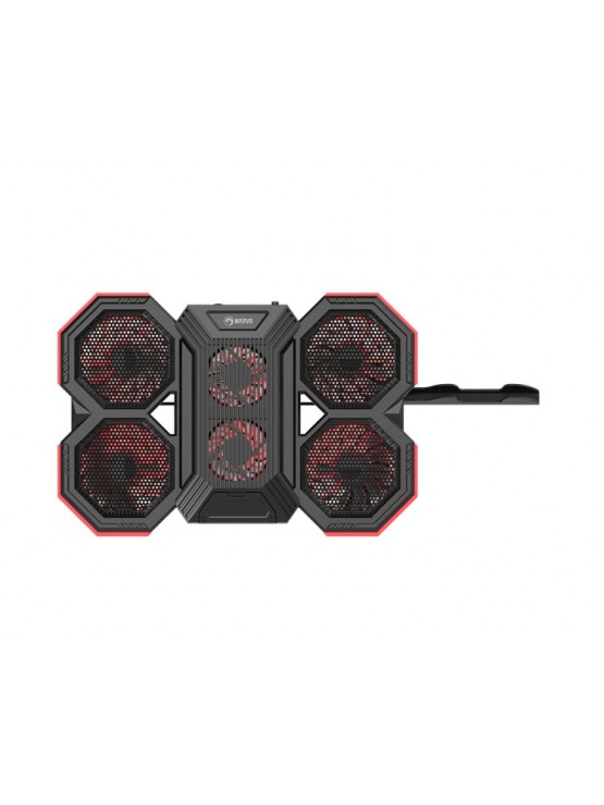 ნოუთბუქის ქულერი: Marvo FN-41 17.3'' Laptop cooling pad