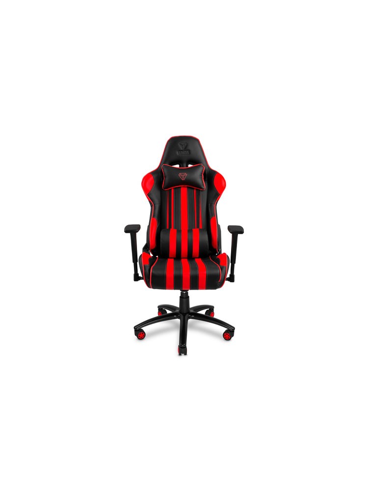 გეიმერული სავარძელი: Yenkee YGC 100RD Sabotage Gaming Chair Red