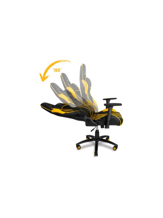 გეიმერული სავარძელი: Yenkee YGC 100YW Hornet Gaming Chair Yellow