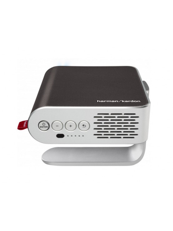 პროექტორი: ViewSonic M1+ 854x480 Smart LED Portable Projector 300Lm 120000:1 Silver