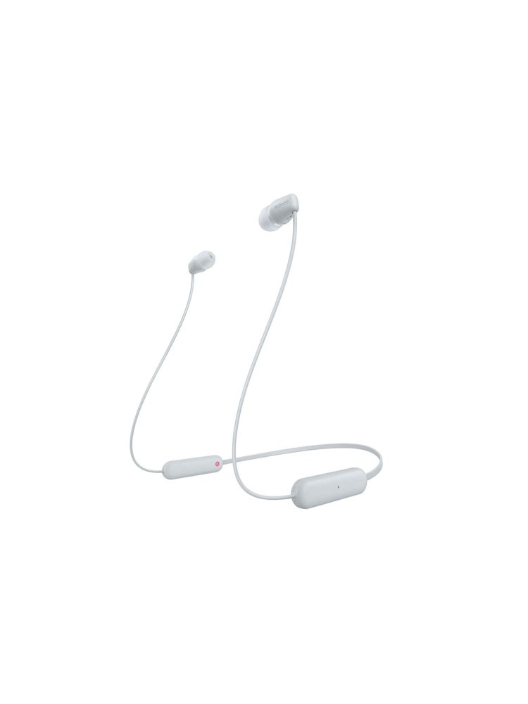 ყურსასმენი: Sony WI-C100 Wireless In-ear Headphones White