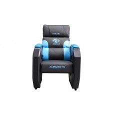 გეიმერული სავარძელი: E-Blue Gaming Sofa With Movable Scroll Casters Blue - EEC359BBAA-IA