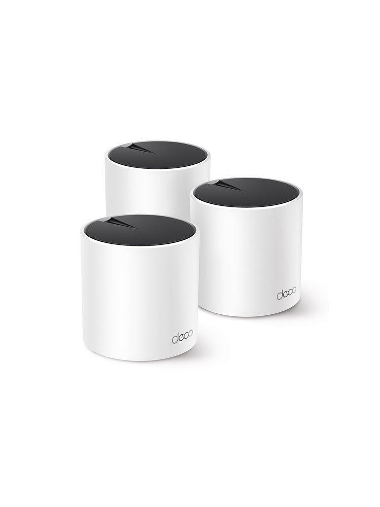 როუტერი: TP-link Deco X55 AX3000 3-pack Whole Home Mesh Wi-Fi 6 White/Black