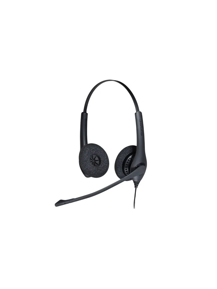 ყურსასმენი: Jabra BIZ 1500 Duo Wired QD Black - 1519-0154