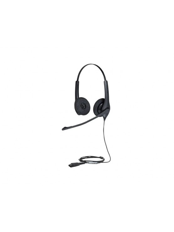 ყურსასმენი: Jabra BIZ 1500 Duo Wired QD Black - 1519-0154