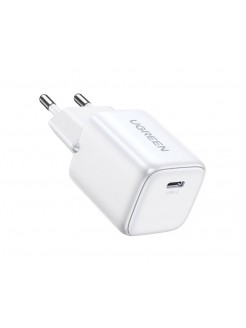 დამტენი: UGREEN CD318 Nexode Mini 20W USB-C White - 15324