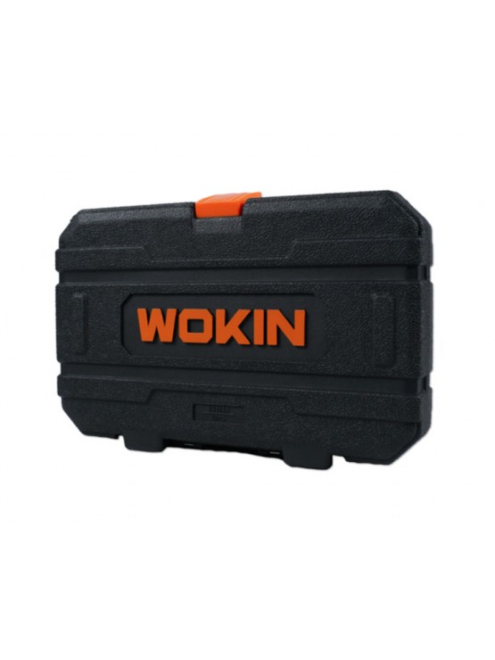 იარაღების ნაკრები: Wokin 155146 46Pcs Tool Set Black/Silver