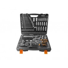 იარაღების ნაკრები: Wokin 155815 215Pcs Tool Set Black/Silver