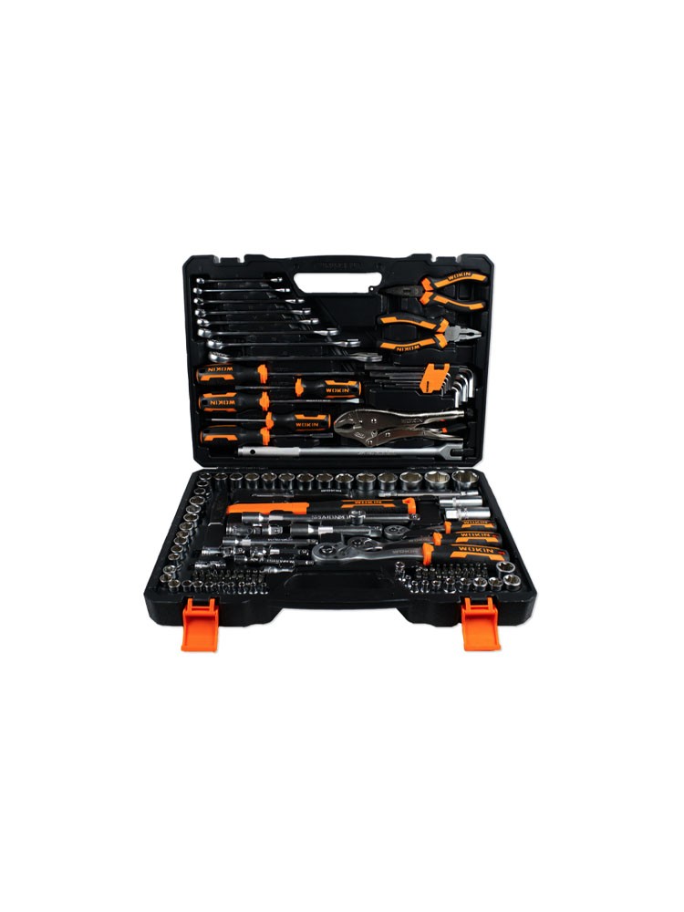იარაღების ნაკრები: Wokin 155913 137Pcs Tool Set Black/Silver