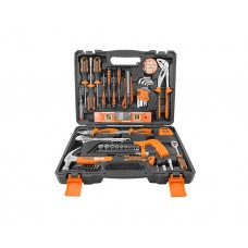 იარაღების ნაკრები: Wokin 156461 61Pcs Tool Set Black
