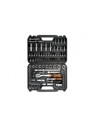 იარაღების ნაკრები: Wokin 156610 108Pcs Tool Set Black