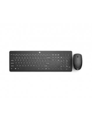 კლავიატურა-მაუსი: HP 230 Wireless Mouse+Keyboard Combo Black - 18H24AA