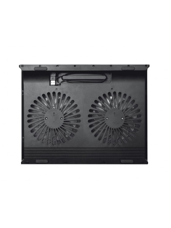 ნოუთბუქის ქულერი: Trust Azul Laptop Cooling Pad with dual fans - 20104 