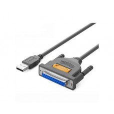 პრინტერის კაბელი: UGREEN US167 USB to DB25 Parallel Printer Cable 2m - 20224