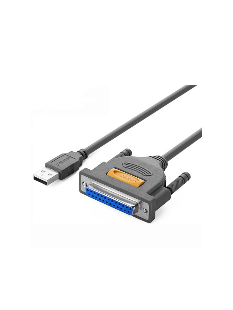 პრინტერის კაბელი: UGREEN US167 USB to DB25 Parallel Printer Cable 2m - 20224