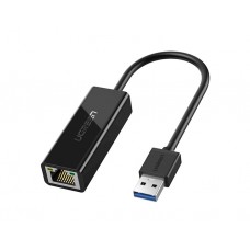 ადაპტერი: UGREEN CR111 USB 3.0 to RJ45 Gigabit Ethernet Adapter Black - 20256
