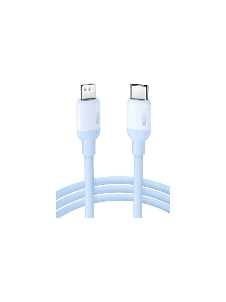 კაბელი: UGREEN US387 USB-C To Lightning 1m Navy Blue - 20313