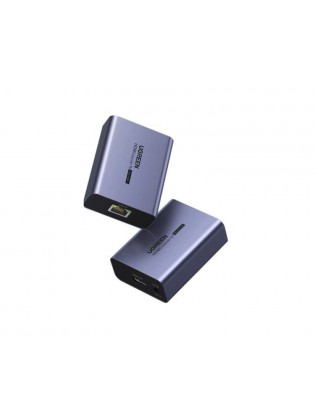 ადაპტერი: UGREEN CM455 20519EU HDMI Over Ethernet Extender 1080P 70m EU Grey