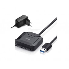 მყარი დისკის წამკითხველი: UGREEN CR108 USB 3.0 to SATA Hard Driver converter cable - 20611
